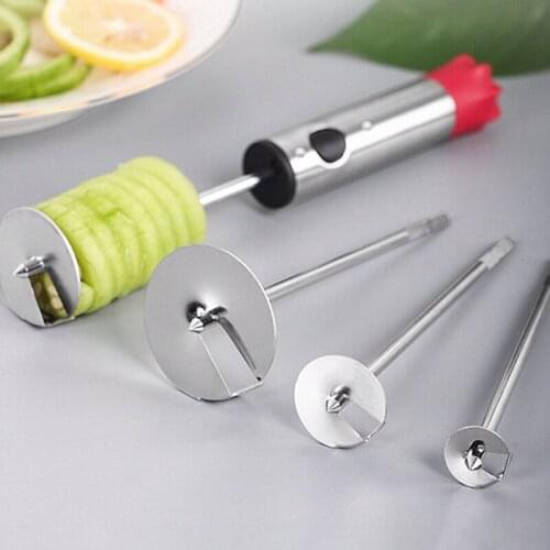 Multifunctional Vegetable And Fruit Drill Fruit And Vegetable Corers Vegetable And Fruit Coring With Handle Set Stainless Steel