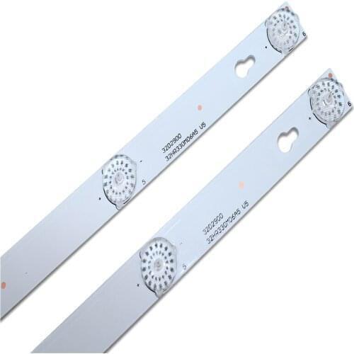 New 50 PCS/lot LED Backlight Strip for Thomson 32HB5426 LVW320CS0T Toshiba TCL 32L2600 32L2800 32L2900 L32S4900S 32D2900 32D100