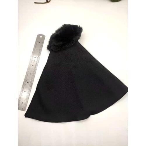 1/6th Scale Cape Cloak w Fur collar Model FOR 12" Female&Male Figure Body Doll