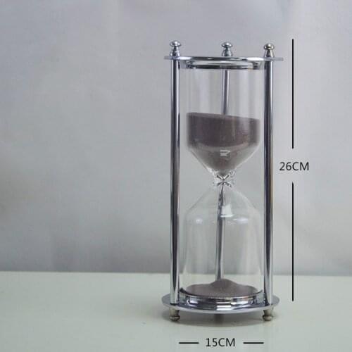 Wholesale Vintage Table Decoration Sand Clock Timer Restaurant Hotel Table Decoration Commemorative Time Hourglass