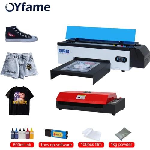 OYfame R1390 A3 DTF Printer Directly Trasnfer Film DTF Printing Machine A3 DTF Printer PET Transfer DTF Printer DTF Ink DTF Film