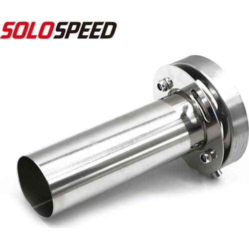 3.5"/4"/4.5"Removable Silencer Round Exhaust Muffler Exhaust Tip Adjustable Silencer