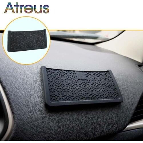 Atreus Silicone phone storage bag For Renault Megane 2 Captur Mitsubishi ASX Outlander Lancer 10 Jeep Wrangler Peugeot 207 508