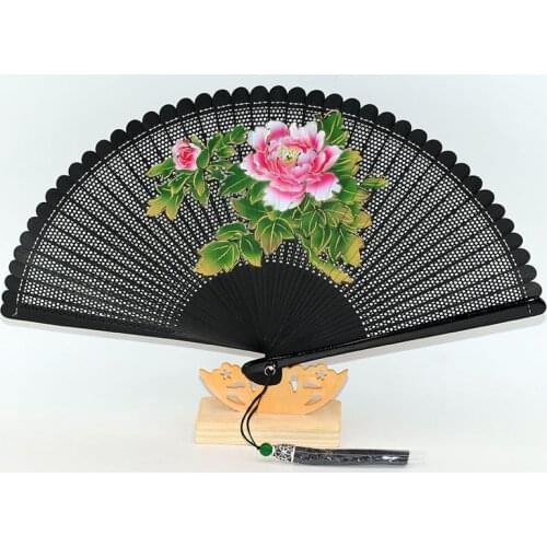Chinese Style Fanchanging Cloth Fan High Quality Bronzing Folding Fan Dance Photography Wedding Fan 2021 Best Selling Product