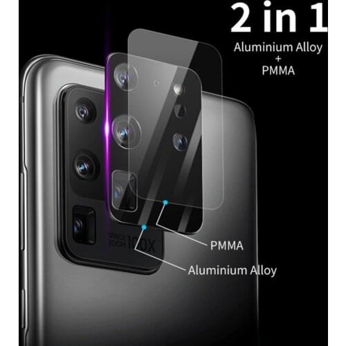 Anti-explosion Anti-scratch Tempered Glass Camera Lens Full Coverage Protector for Samsung Galaxy S20 Ultra