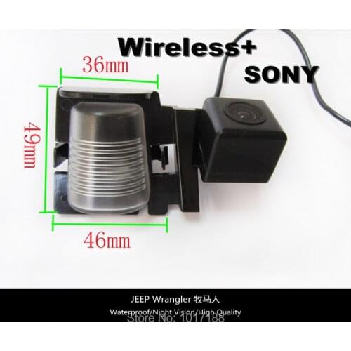 WIFI camera!! car camera Wireless Car Rear View Camera SONY Chip For JEEP Wrangler