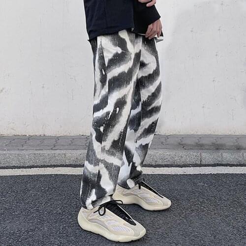 YOUYEDIAN Men's Wide Leg Jeans