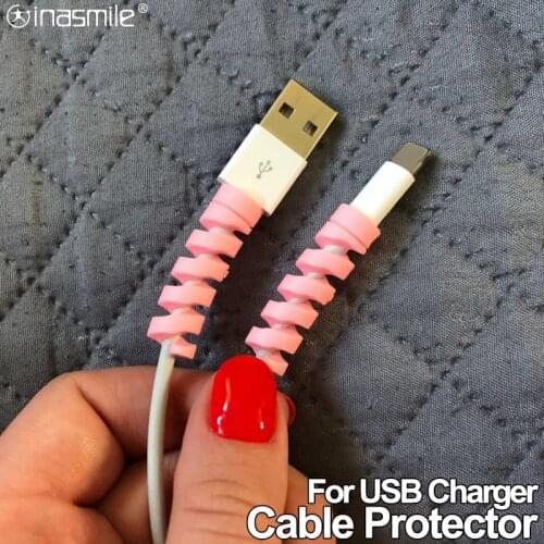 Charging Cable Protector For Phones Cable holder Ties cable winder Clip For Mouse USB Charger Cord management cable organizer