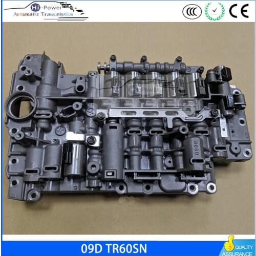 09D TR60SN TR60-SN Auto transmission Gearbox Valve body For VW Audi Porsche (Distinguish With Or Without Pressure Sensor)