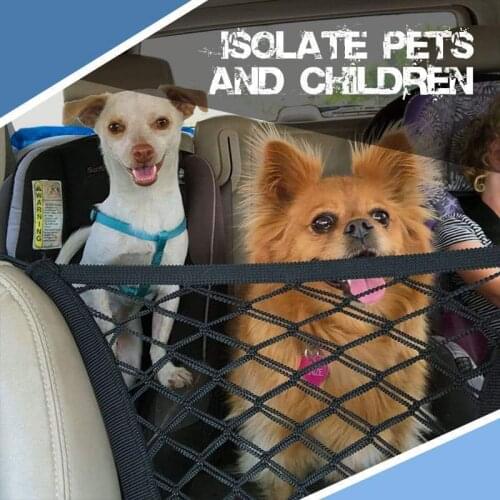 1PC Car Interior Trunk Seat Back Elastic Mesh Net Car Styling Storage Bag Pocket Cage velcro Grid Pocket Holder Car Accessories