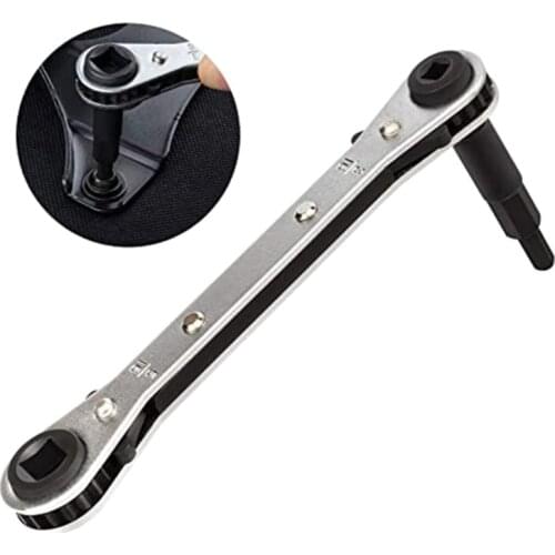 Hvac Service Wrench Compatible w/ Air Conditioning Refrigeration Equipment Repair 3/8” to 1/4” 5/16'' x 1/4