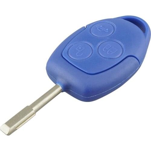 Car Smart Blue Remote Key 3 Button 43hz 4D63 Chip for Ford Transit MK7 2006-2014