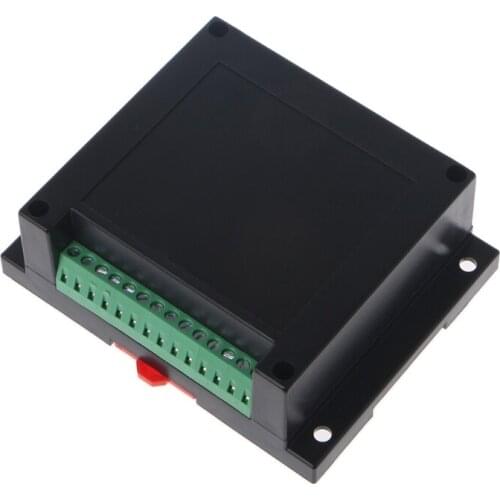 PLC Control Box Plastic Shell Electronic Project Case DIY Terminal Block