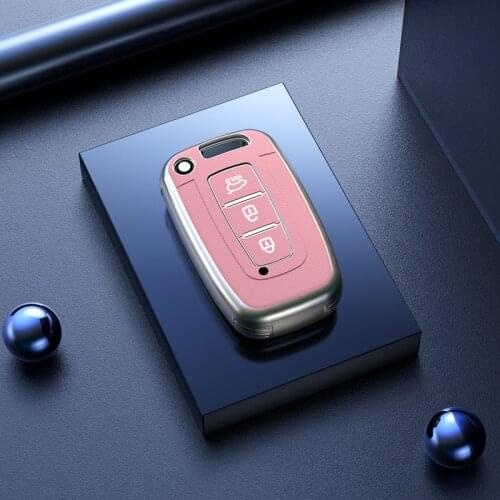 TPU Car Key Cover Case FOB For Hyundai Solaris HB20 Veloster SR IX35 Accent Elantra i30 For KIA RIO K2 K3 Sportage Covers