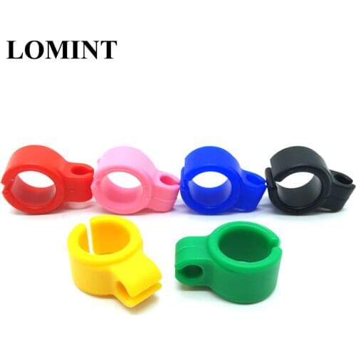 Environment-friendly Silicone Finger Cigarette Holder Ring for hand-rolled cigarettes Tobacco smoking accessories gadget