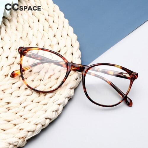 49733 Cat Eye Round Glasses Frames Anti Blue Light Men Women Fashion Computer Eyeglasses