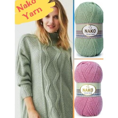 Nako Mink Silvery Hobby And Craft Supplies