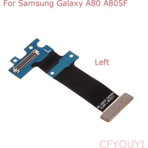 Original For Samsung Galaxy A80 A805 A805F Motherboard Connection Flex Cable Ribbon Part Left Right