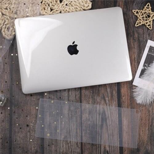 Crystal Transparent Hard Case Protect For Macbook New Pro 13 2020 A2337 A2338 M1 A2251 A2289 with touch bar