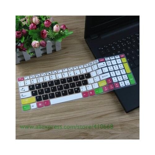 Silicone Keyboard Protector Cover Skin for Lenovo G580 G570 G575 G585 G510 G505 G500 G501 G700 B580 B570 B575 B575E B590 M5400