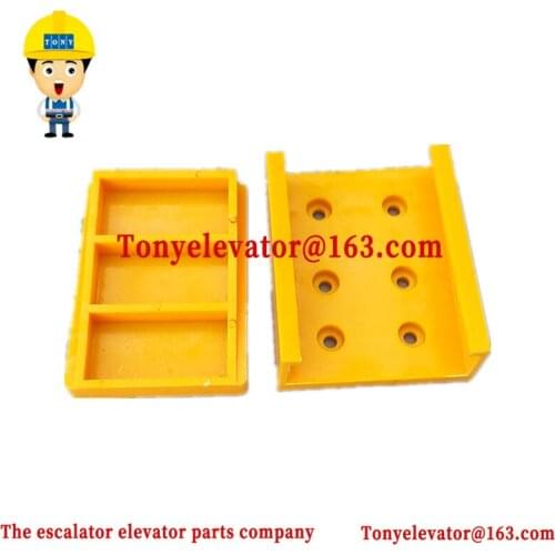 Elevator Accompanying Cable Clamp L120mm W90mm Without Braket