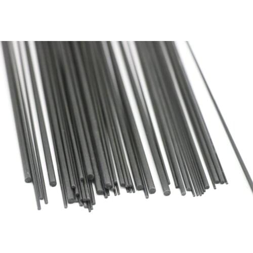 Carbon Fiber Rod 1mm 1.5mm 2mm 3mm (0.4 meter) solid Carbon Fiber Rod Reinforcement Rod high strength for DIY RC Airplane