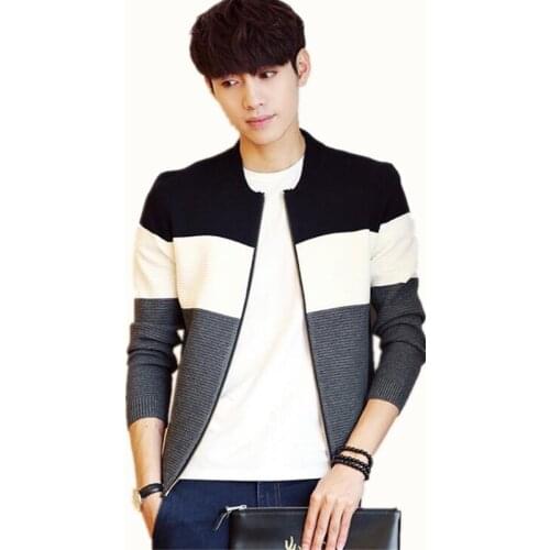 TangWindVisual Men's Knitted Cardigans