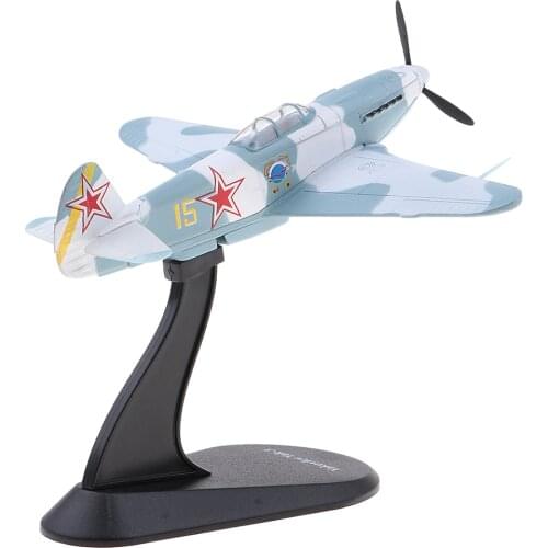 1:72 Yakovlev Yak-3 Aircraft Model Diecast Military Aeroplane Collection Art Crafts