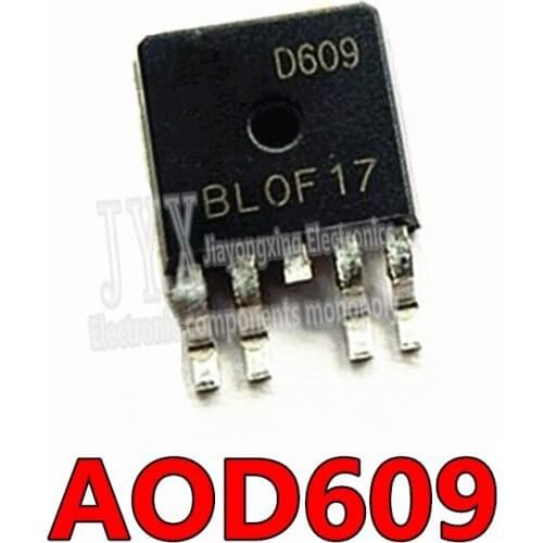 10PCS/LOT AOD609 D609 TO252 New original spot hot sale