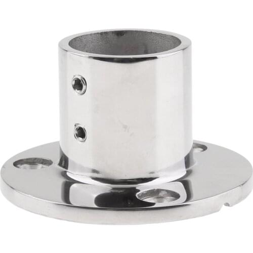 316 Stainless Steel 90 Degree Marine Boat Hand Rail Fitting 32mm 1-1/4"
