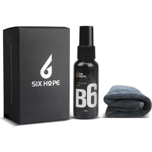 50ML Car Glass Anti-fog Spray Long-lasting Safe Prevents Glass Fogging Anti-fog Agent for Windows Mirrors Eyewear Swim Goggles