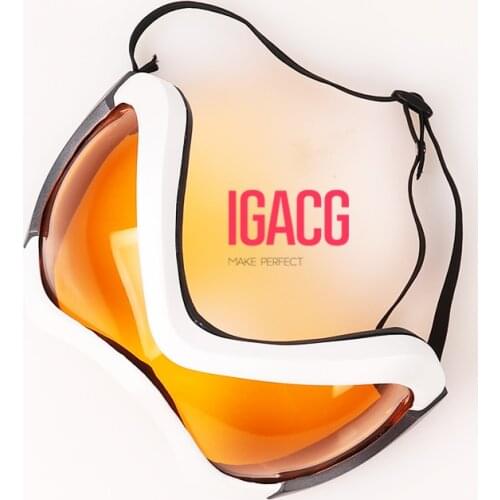 Arylic Material!!! IGACG Tracer Goggles Original Skin FRP Skeleton Cosplay Accessories Mask Glasses Tracer Costume Eyewear