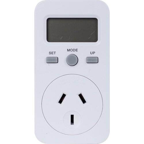 Digital Wattmeter LCD Energy Monitor Power Meter Electricity Electric Meter Usage Monitoring Socket AU Plug