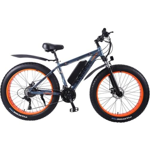 Electric Snow Bike Two Wheeled Electric Bicycles 36V 350W 26 Inch 4.0 Fat Tire Beach Off Road Electric Scooter Bicycle For Adult