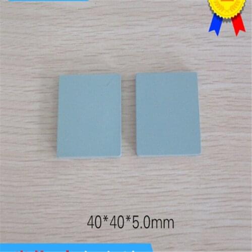 Router heat sink TV box heat sink silicon carbide ceramic sheet 40*40*4/5/7/8mm back adhesive