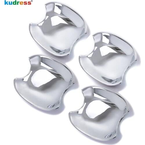 For Toyota Sienta 2015 2016 2017 NHP170 2nd Ge ABS Chrome Door Handle Bowl Cup Covers Trim Sticker Car Styling Accessories