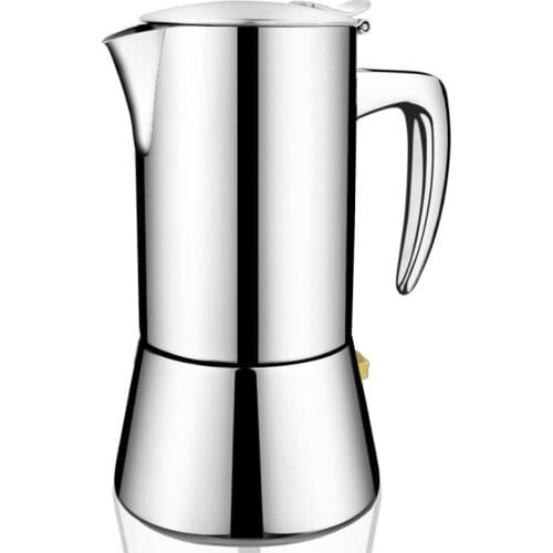 Fine Home Coffee Maker Office Coffee Pot Stainless Steel 304 Moka Pot Coffee Appliance Set