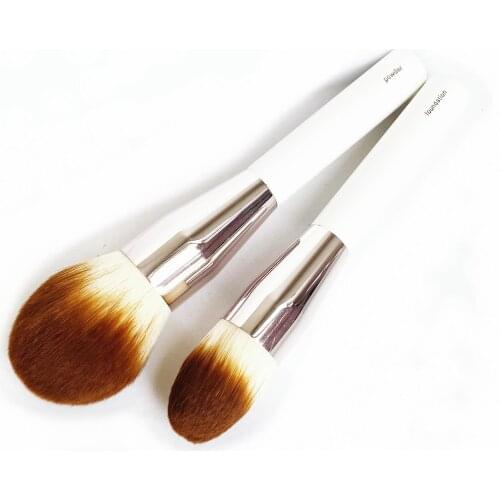 LM Powder Foundation Makeup Brushes - Luxuriously Large Bronzer Full Coverage Liquid Cream Foundation Cosmetics Brush Tools