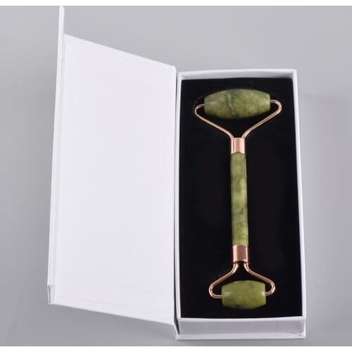 Jade Roller Face Care Tool Massage Body Natural Stone Health Care Neck Facial SPA Acupuncture Scraping Crystal Healing Beauty