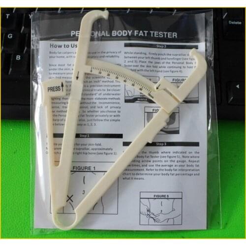 New Personal Measure Body Fat Loss Tester Caliper Keep Slim Fitness Clip New 700pcs