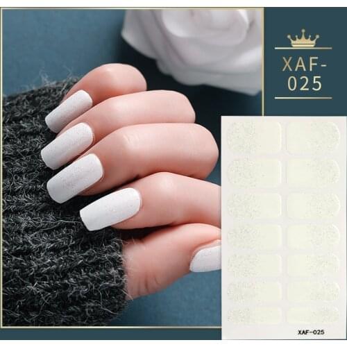 Full Wraps Nail Art Polish Stickers Valentines Day Series Full Cover Sticker Nail Strips