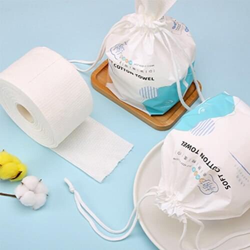 Disposable facial cleansing towel for womens household cotton soft towel cleansing towel special towel roll type