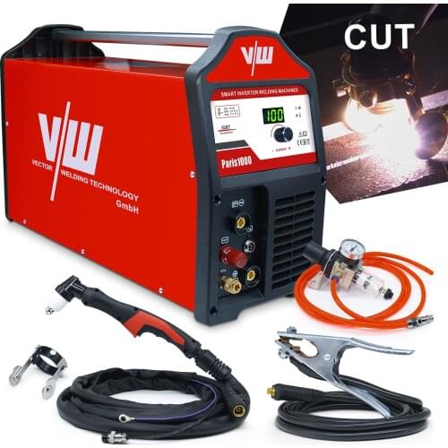 PLASMA CUTTER PARIS 1000 PROFI PLASMA CUTTER 100A HF PILOT IGNITION Cut 40mm