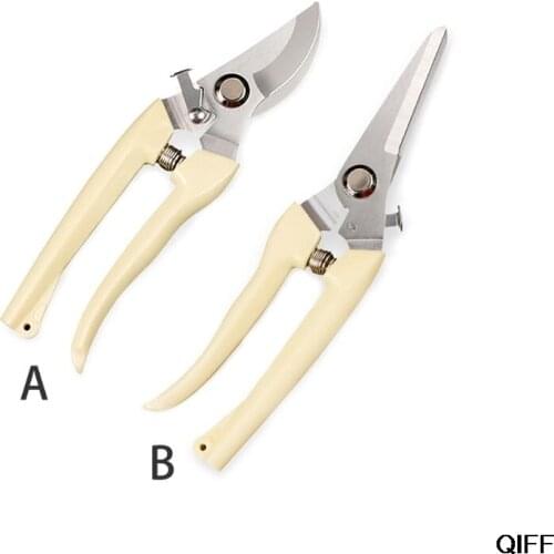 Drop Ship&Wholesale Pruner Tree Cutter Gardening Pruning Shear Scissor Stainless Steel Cutting Home Tools Anti-slip June 25