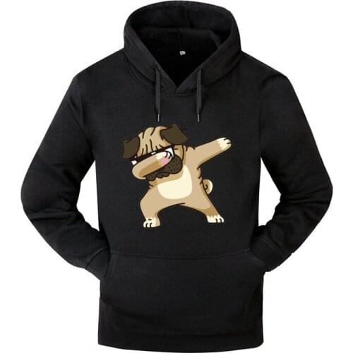 Autumn Mens hoodies Fashion Animal Dog Print Men Hip Hop Streetwear Printed Sweatshirts Male Fashion Creative Funny Hoodie