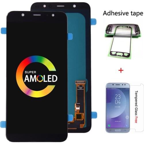 Super Amoled For Samsung Galaxy A6 Plus 2018 A605 A605fd LCD display Touch Screen Digitizer Assembly For Samsung A6 Plus A6+ lcd
