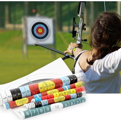 10pcs 40*40 cm Archery Target Paper Bow Hunting Archery Kit Standard Full Ring Single Spot Recurve Bow Shooting