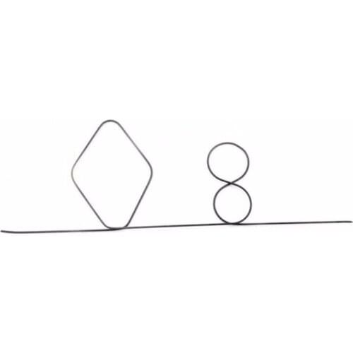 2pcs Memory Metal Wire Fire Prediction Wiregram 8 of Diamonds Professional Card Magic Tricks Magic Props