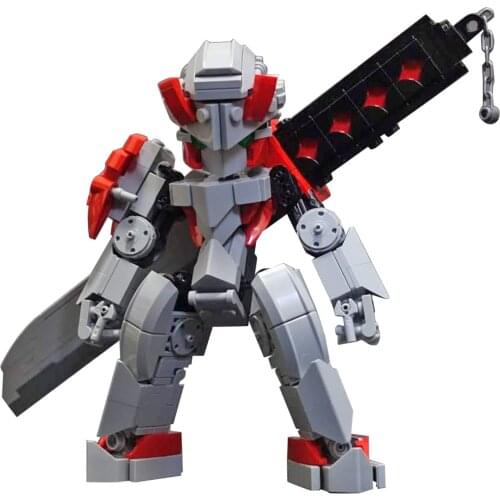 480Pcs High Bricks MOC Mecha Model DIY Building Block Kit Stem Toy Gift