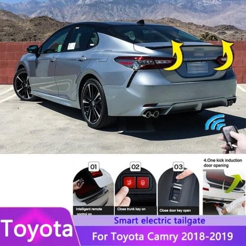 Car Electric Tailgate For Toyota Camry 2018-2019 Intelligent Tail Box Door Power Operated Trunk Decoration Open Refitted Upgrade